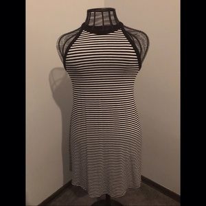 Pinstriped Dress